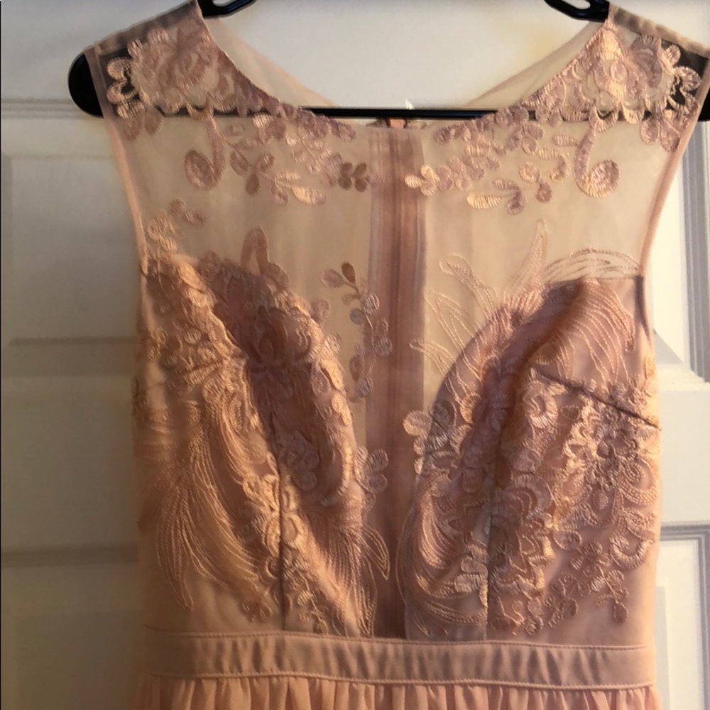 NEW Medium - Blush Maxi Bridesmaid Dress